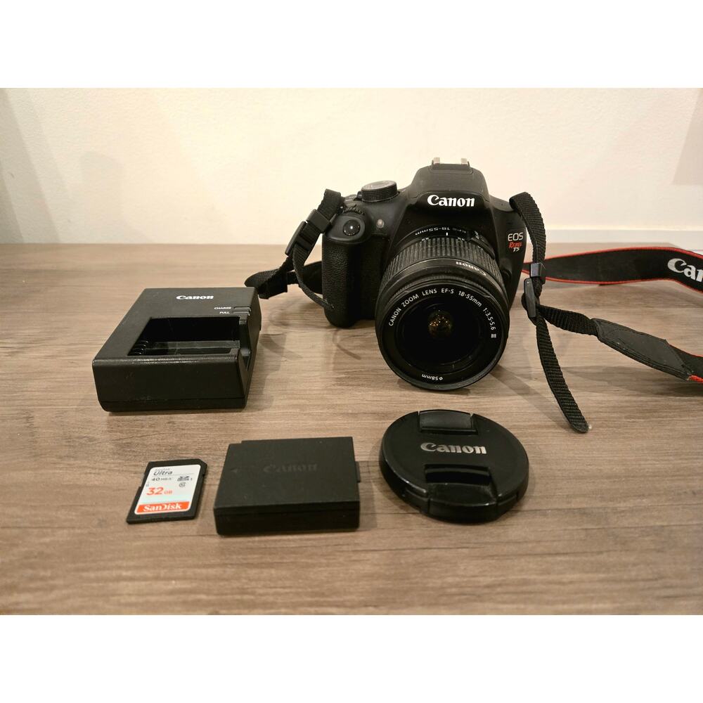 Canon EOS Rebel T5 DSLR Bundle (Model DS126491) + Accessories